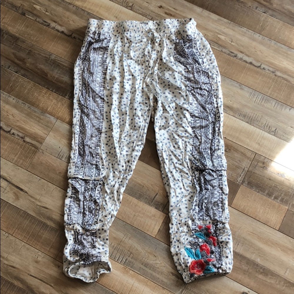 NWT Johnny Was crop pants